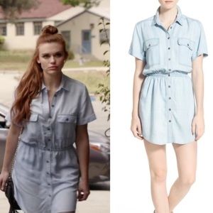ASO Lydia Martin bp Chambray Dress